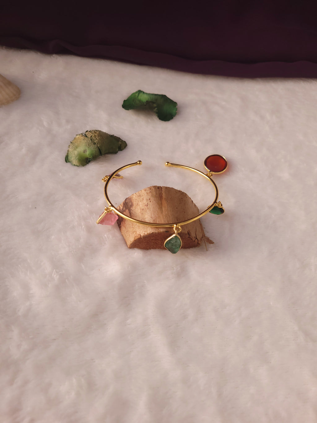 MITALI - HANGING MULTISTONE ADJUSTABLE BANGLES