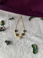 AMALA -  MULTI RAW STONE CHOKER