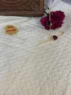 HOPE - AMETHYST RAW STONE EARCUFFS