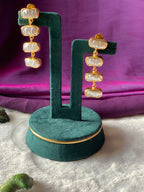 SUNITA - BAROQUE 4 LAYER DANGLE EARRINGS