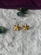 ANJANA - STARGISH GOLDEN STUD EARRINGS