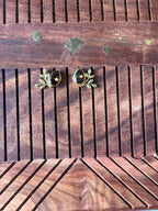 FLORA - MULTI LEAF STONE EARRINGS