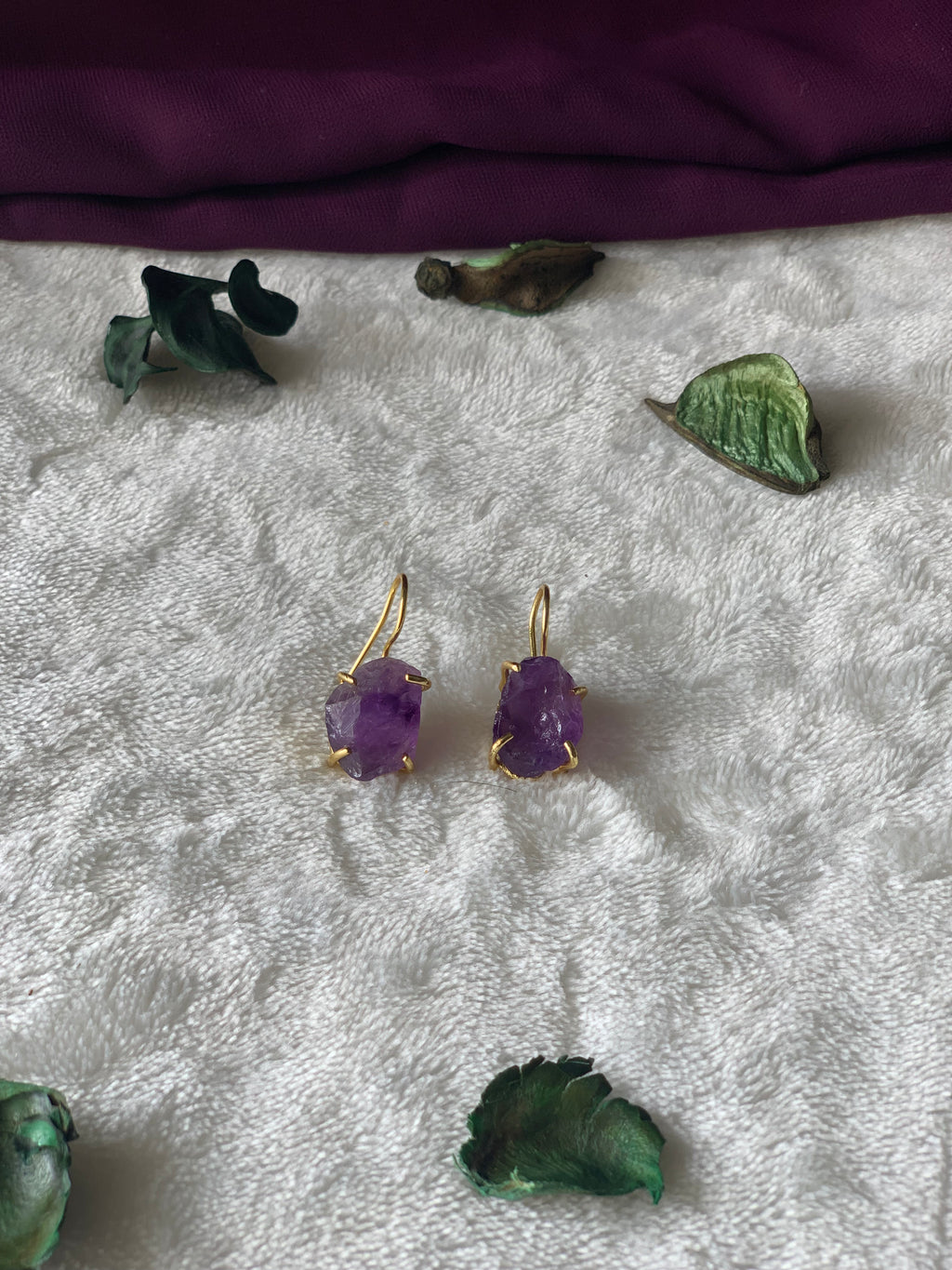 MEERA- RAWSTONE EARSPIKE EARRINGS