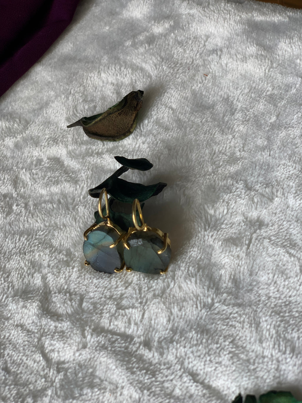 MEERA- RAWSTONE EARSPIKE EARRINGS