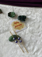 JAMIE- DUAL EVIL EYE EARCUFFS