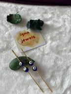 JAMIE- DUAL EVIL EYE EARCUFFS