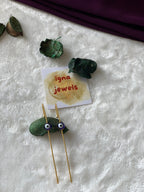 HALLE- SINGLE EVILE EYE EARCUFFS