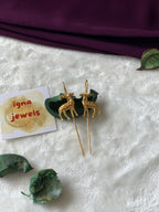 RAINA- GOLDEN RAINDEER EARCUFFS