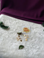 ROBIN- GOLDEN MOON STARS PRESS ON EARCUFFS