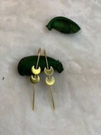 MEGAN - GOLDEN DUAL SMALL HALF MOON EARCUFFS