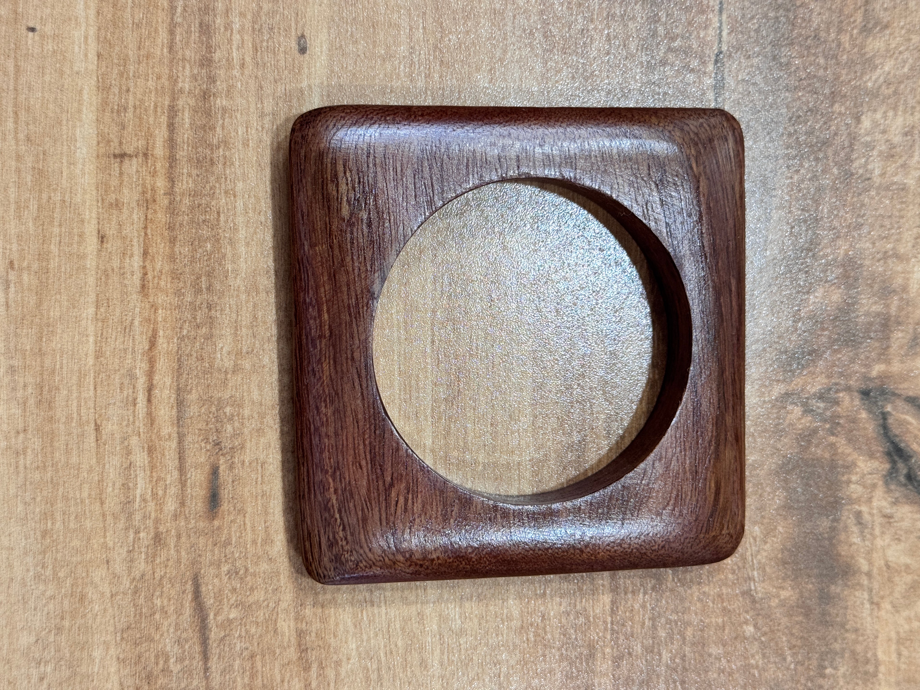 ALEENA - WOODEN SQUARE BANGLE