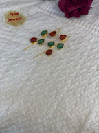 SLEEKLINE - MUTLISTONE GLOSSY EARCUFFS